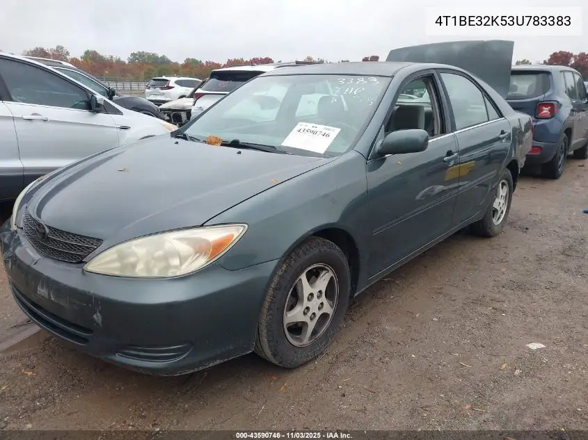 4T1BE32K53U783383 2003 Toyota Camry Le