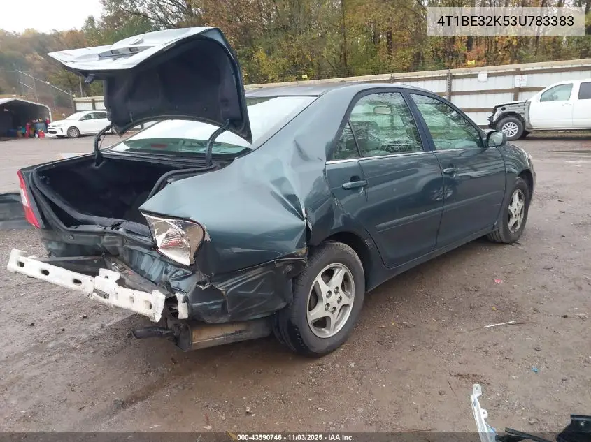 4T1BE32K53U783383 2003 Toyota Camry Le