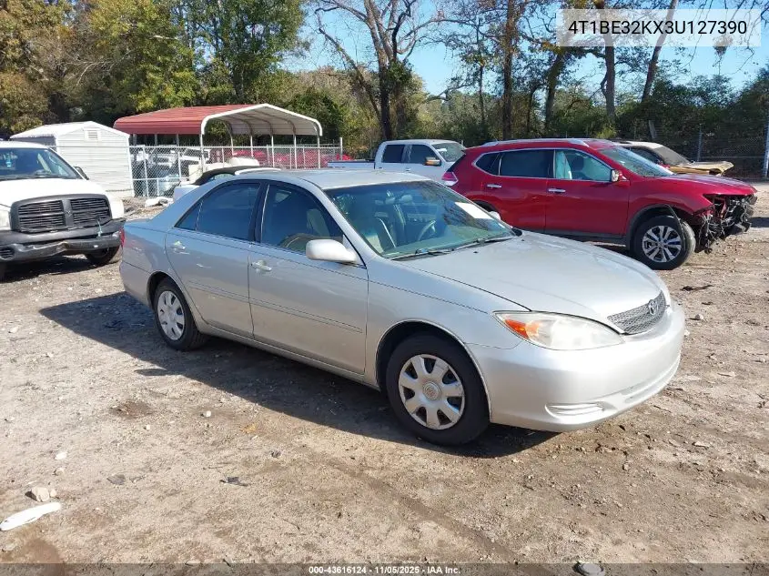 4T1BE32KX3U127390 2003 Toyota Camry Le