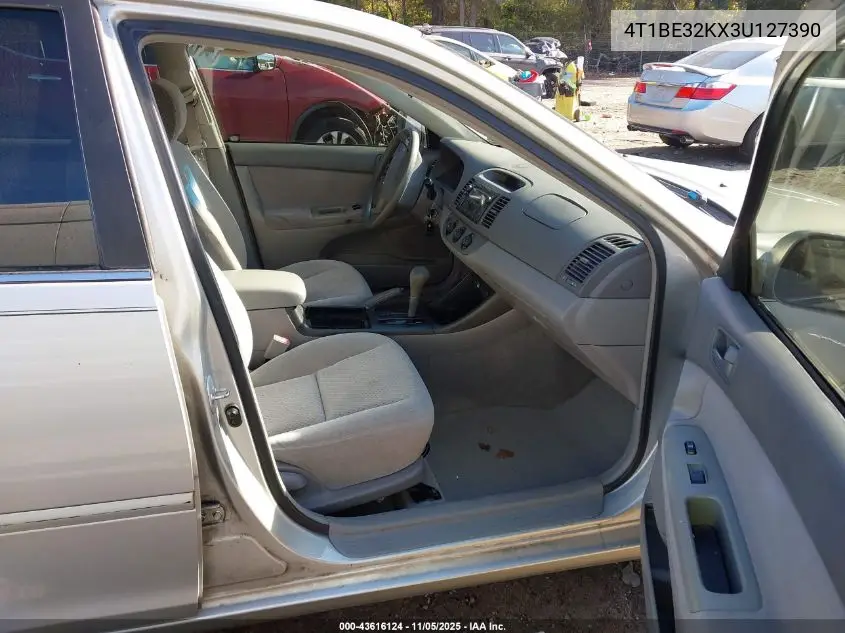 4T1BE32KX3U127390 2003 Toyota Camry Le