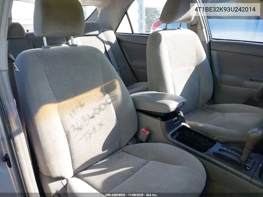 4T1BE32K93U242014 2003 Toyota Camry Le