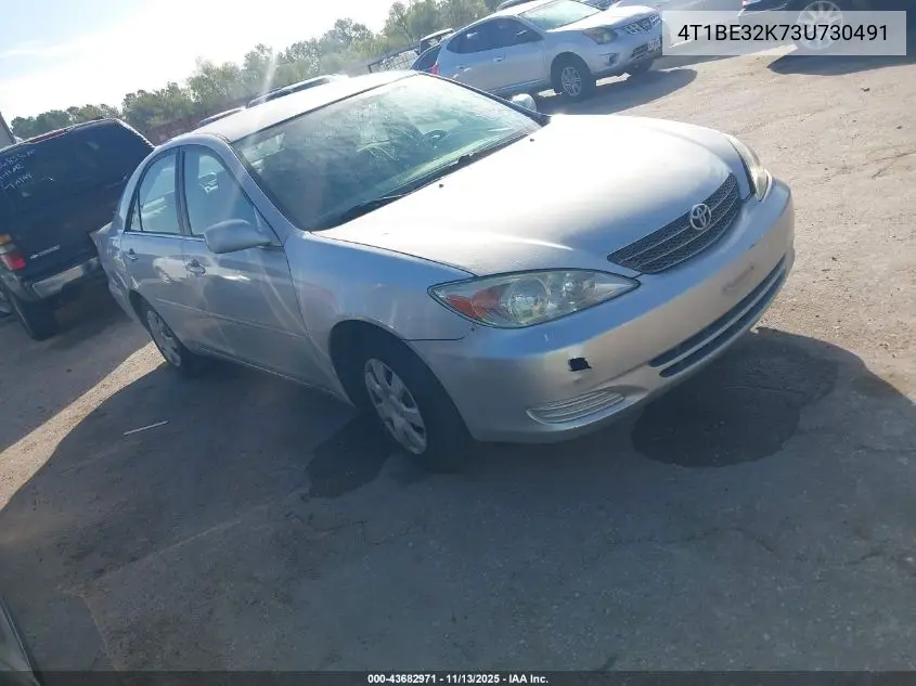 4T1BE32K73U730491 2003 Toyota Camry Le