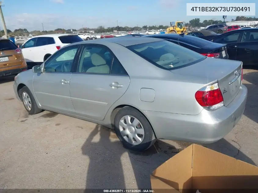 4T1BE32K73U730491 2003 Toyota Camry Le