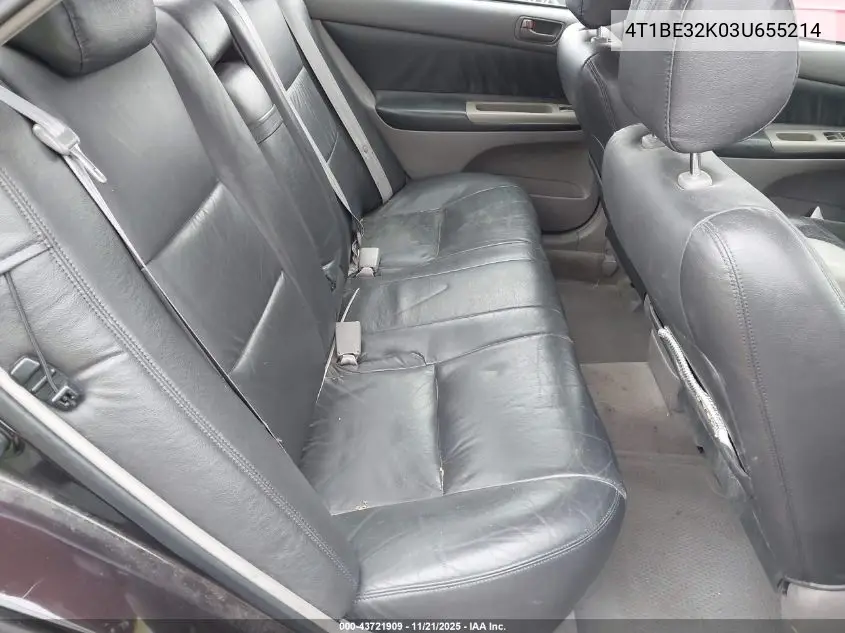 4T1BE32K03U655214 2003 Toyota Camry Le