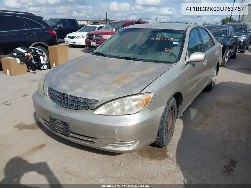4T1BE32K03U763767 2003 Toyota Camry Le