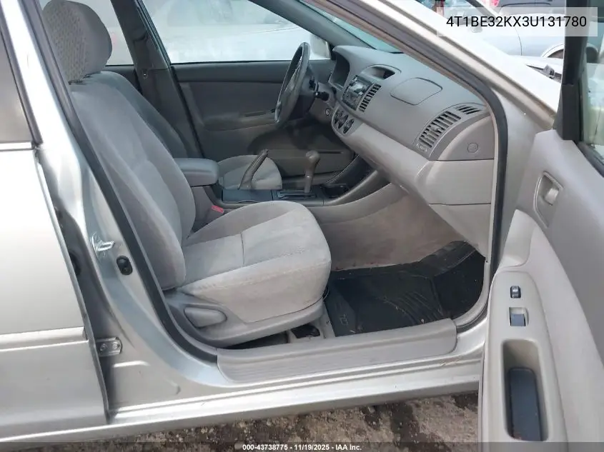 4T1BE32KX3U131780 2003 Toyota Camry Le