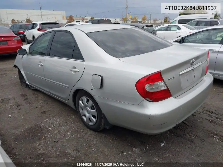 4T1BE32K84U811937 2004 Toyota Camry Le/Xle/Se