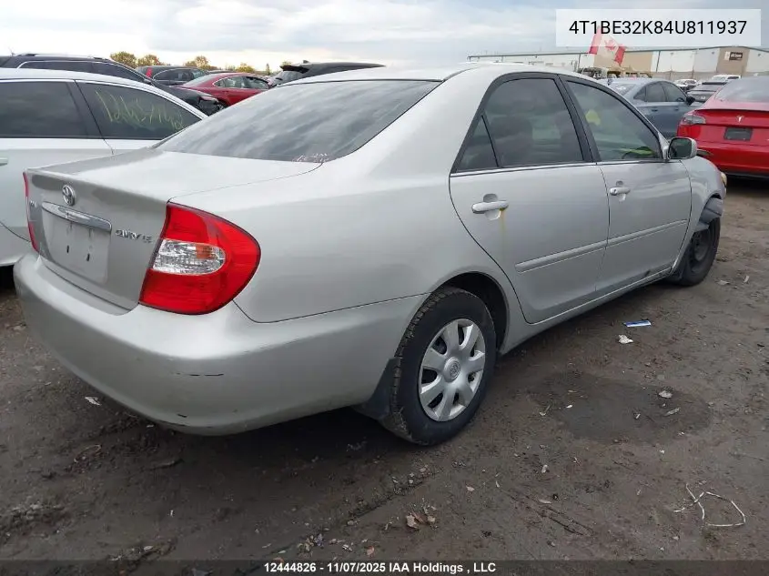 4T1BE32K84U811937 2004 Toyota Camry Le/Xle/Se