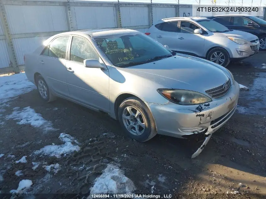 4T1BE32K24U903240 2004 Toyota Camry Le/Xle/Se