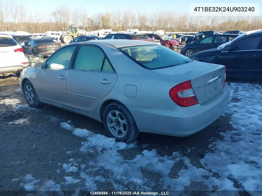 4T1BE32K24U903240 2004 Toyota Camry Le/Xle/Se