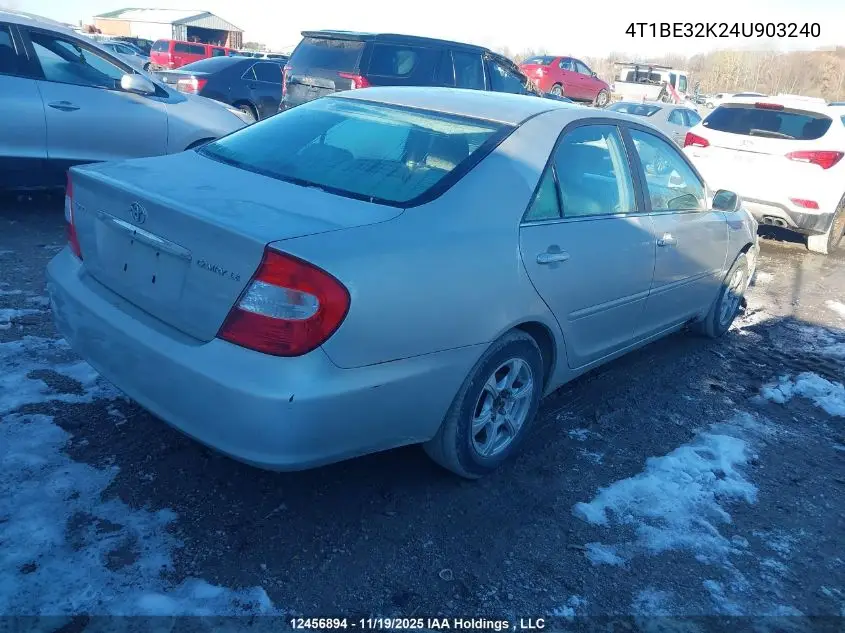 4T1BE32K24U903240 2004 Toyota Camry Le/Xle/Se