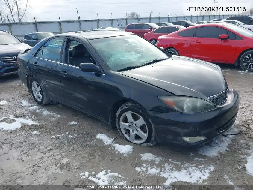 4T1BA30K34U501516 2004 Toyota Camry Se V6