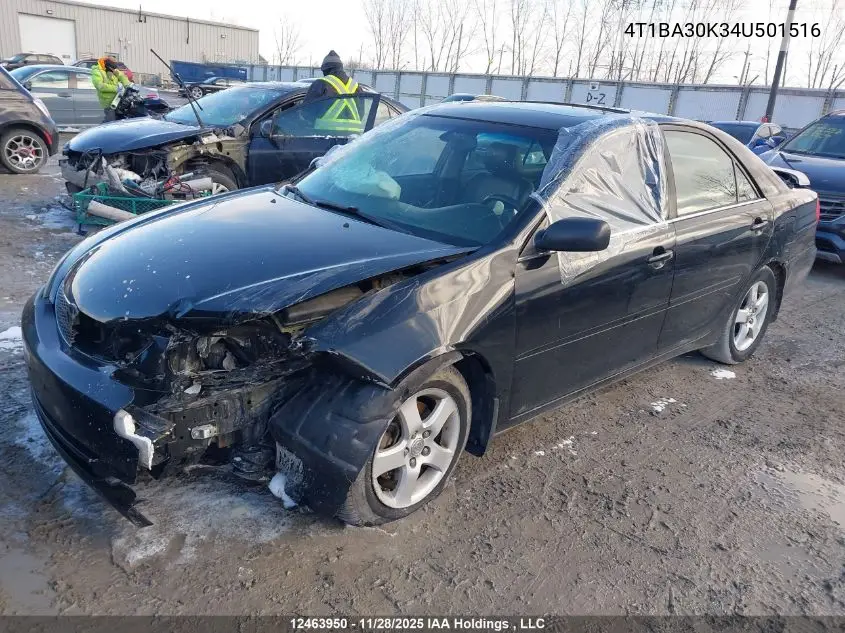 4T1BA30K34U501516 2004 Toyota Camry Se V6