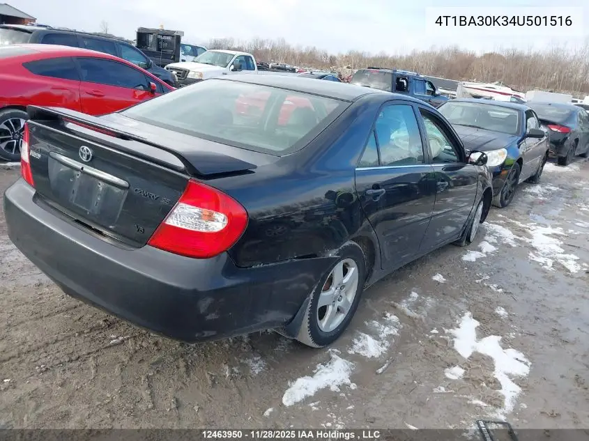 4T1BA30K34U501516 2004 Toyota Camry Se V6