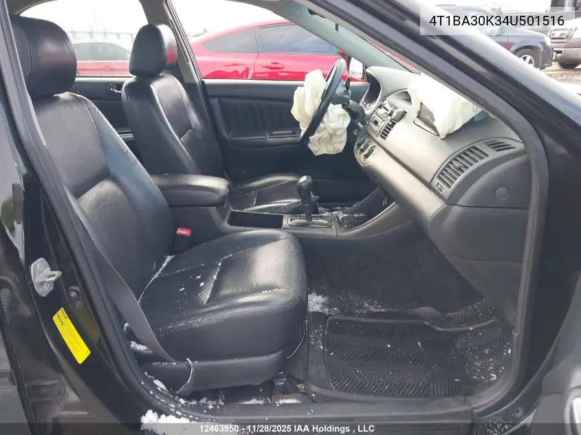 4T1BA30K34U501516 2004 Toyota Camry Se V6