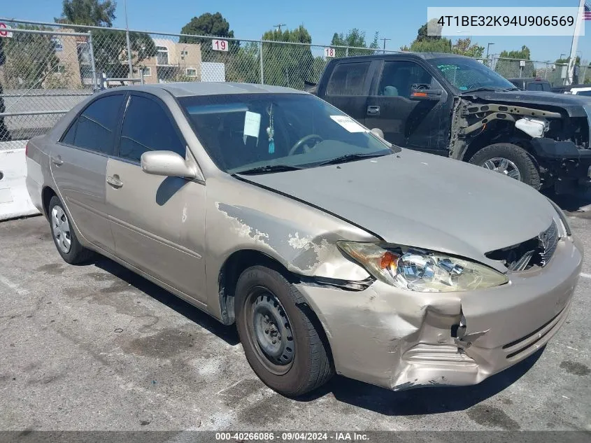 4T1BE32K94U906569 2004 Toyota Camry Le/Xle/Se