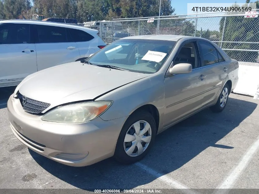 4T1BE32K94U906569 2004 Toyota Camry Le/Xle/Se