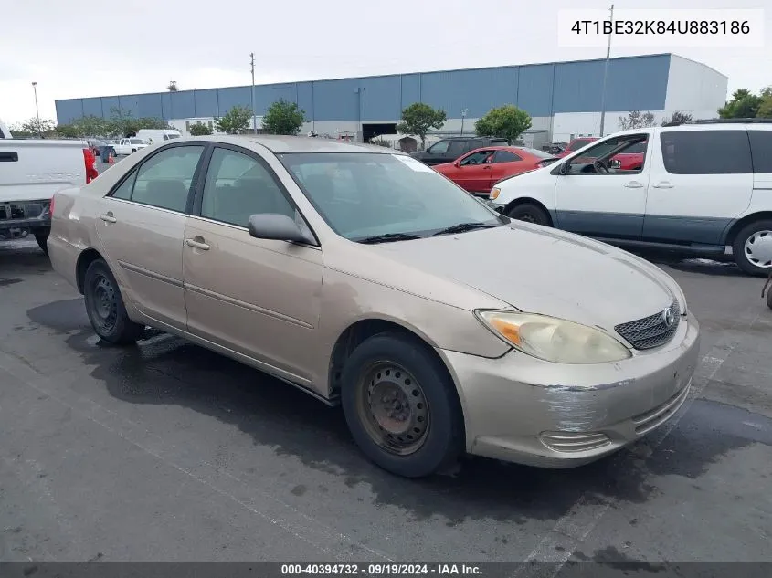 4T1BE32K84U883186 2004 Toyota Camry Le