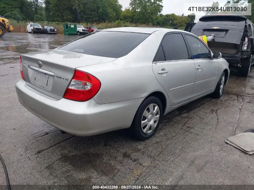 4T1BE32K54U813080 2004 Toyota Camry Le