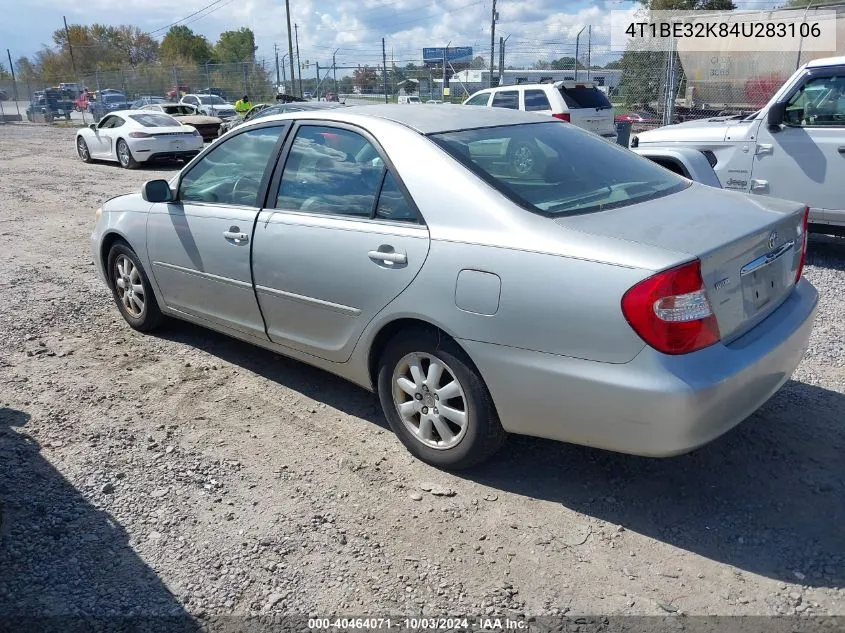 4T1BE32K84U283106 2004 Toyota Camry Xle