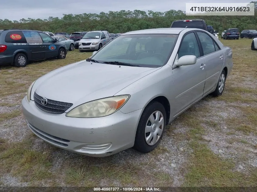 4T1BE32K64U916623 2004 Toyota Camry Le/Xle/Se