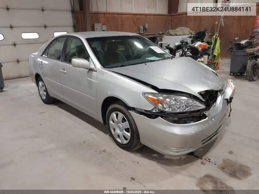 4T1BE32K24U884141 2004 Toyota Camry Le