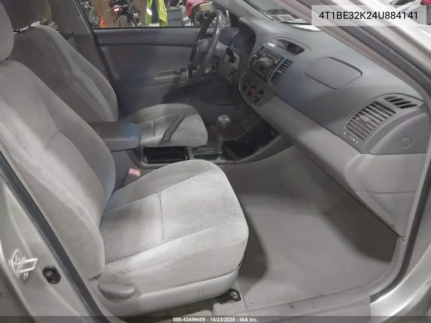4T1BE32K24U884141 2004 Toyota Camry Le