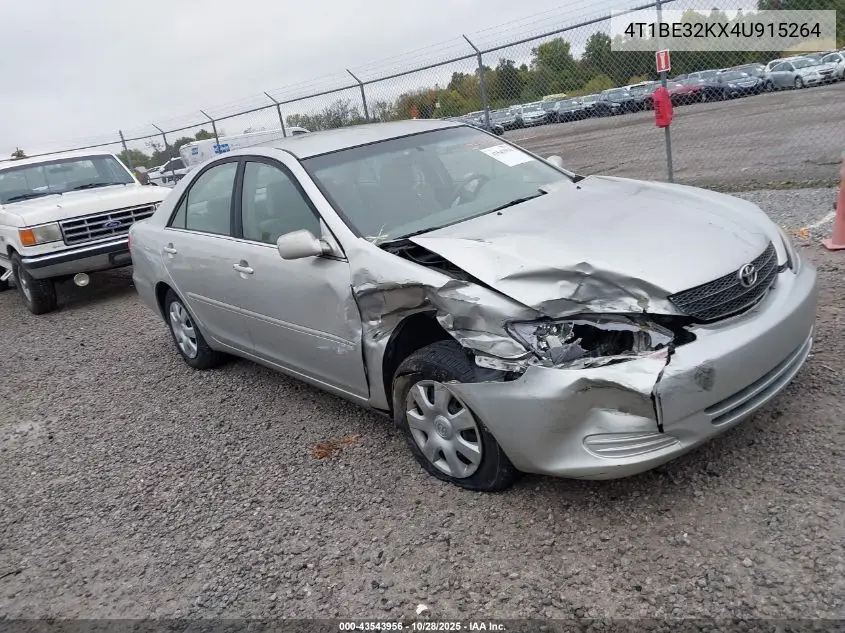 4T1BE32KX4U915264 2004 Toyota Camry Le