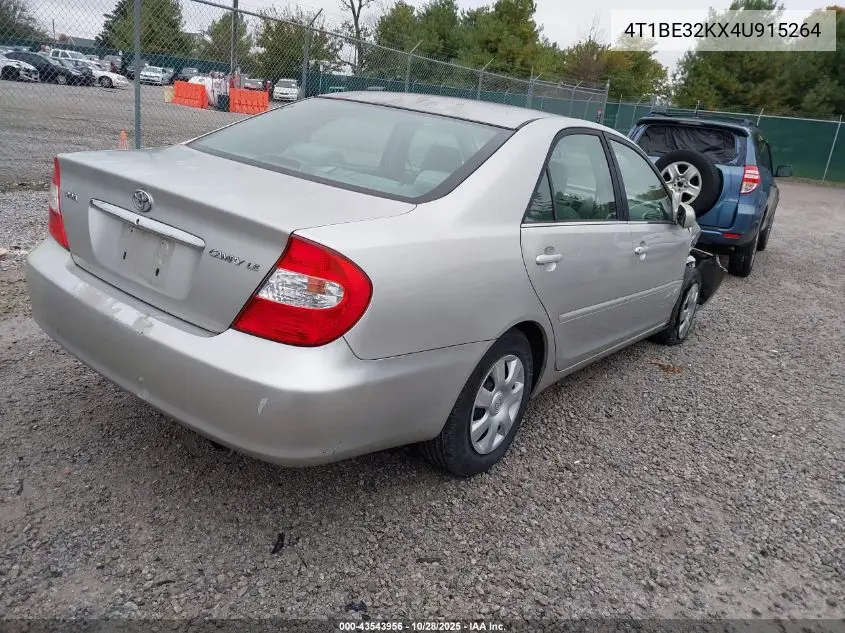 4T1BE32KX4U915264 2004 Toyota Camry Le