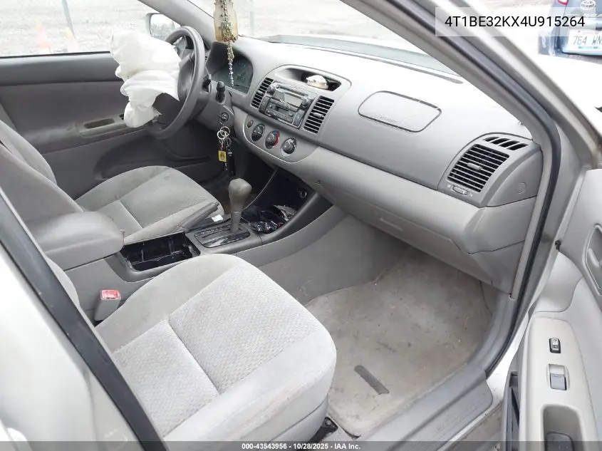 4T1BE32KX4U915264 2004 Toyota Camry Le