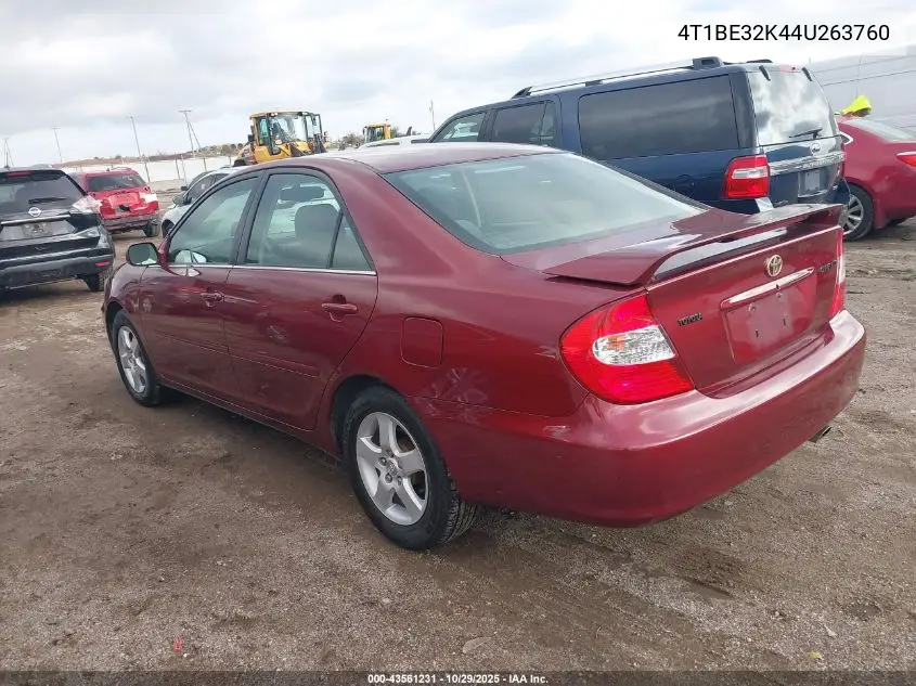 4T1BE32K44U263760 2004 Toyota Camry Se