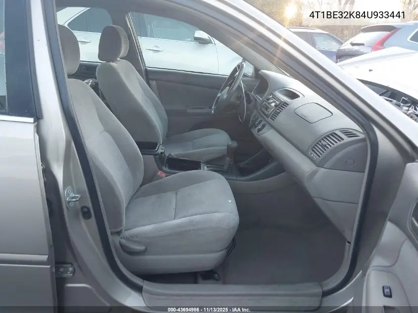4T1BE32K84U933441 2004 Toyota Camry Le