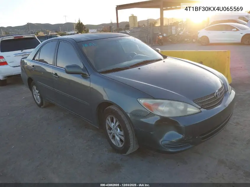 4T1BF30KX4U065569 2004 Toyota Camry Le V6