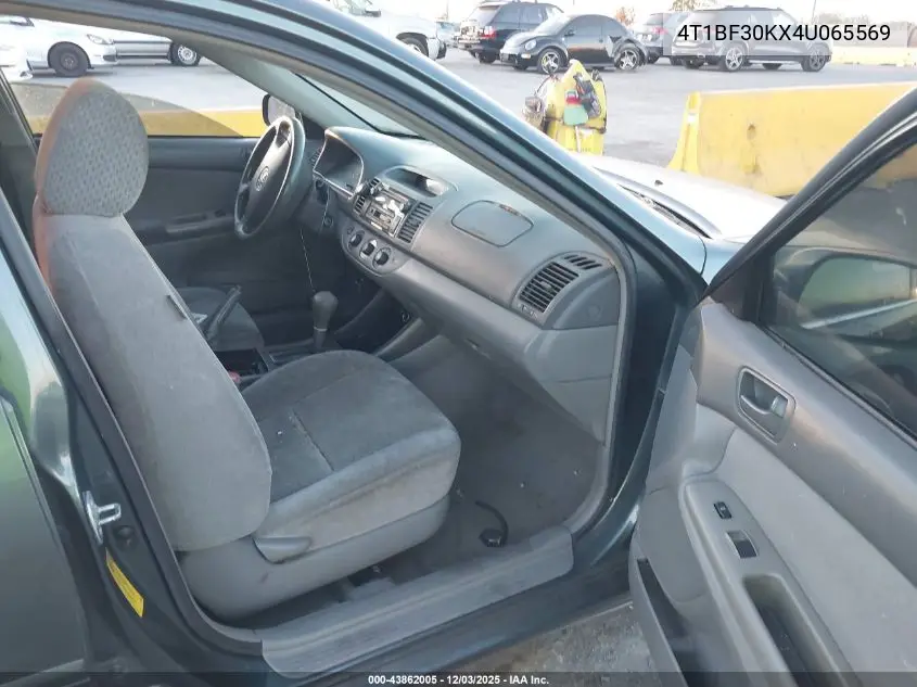 4T1BF30KX4U065569 2004 Toyota Camry Le V6
