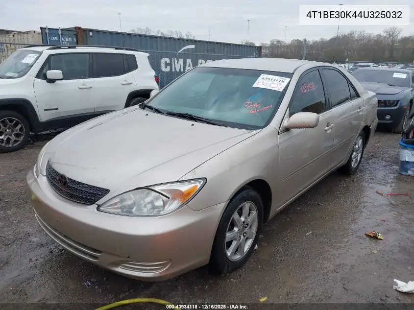 4T1BE30K44U325032 2004 Toyota Camry Le