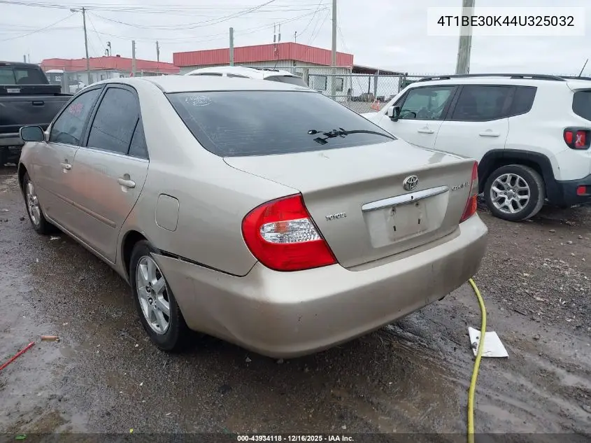4T1BE30K44U325032 2004 Toyota Camry Le