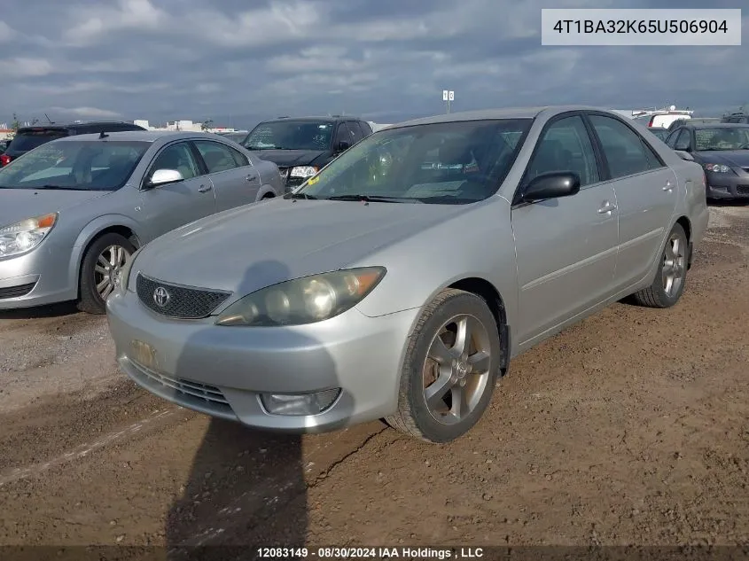 4T1BA32K65U506904 2005 Toyota Camry Se