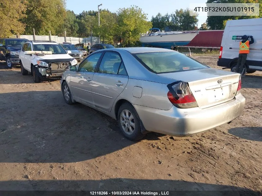 4T1BF32K05U101915 2005 Toyota Camry Le/Xle/Se