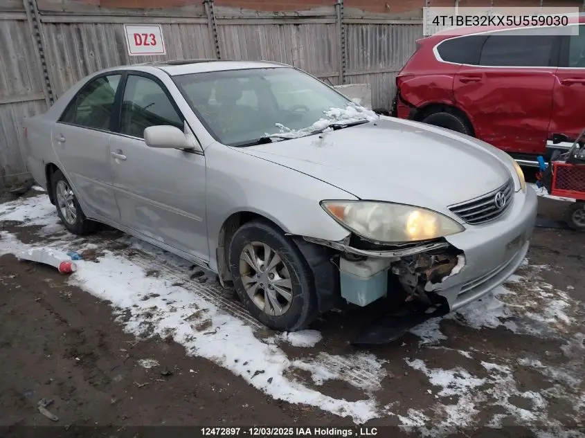 4T1BE32KX5U559030 2005 Toyota Camry Le/Xle/Se