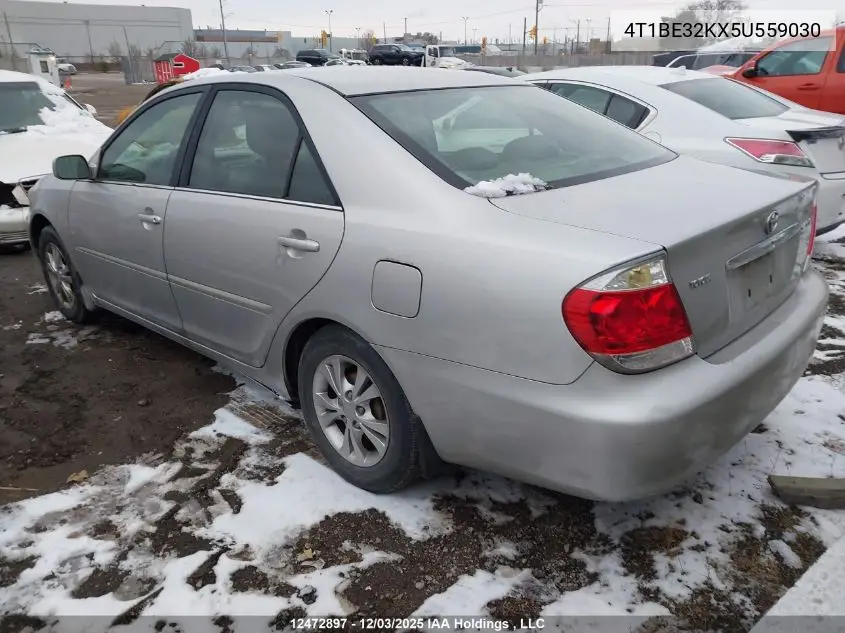 4T1BE32KX5U559030 2005 Toyota Camry Le/Xle/Se