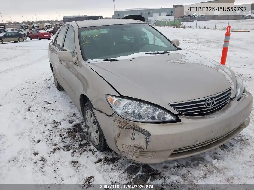 4T1BE32K45U559797 2005 Toyota Camry Le/Xle/Se