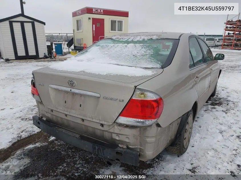 4T1BE32K45U559797 2005 Toyota Camry Le/Xle/Se