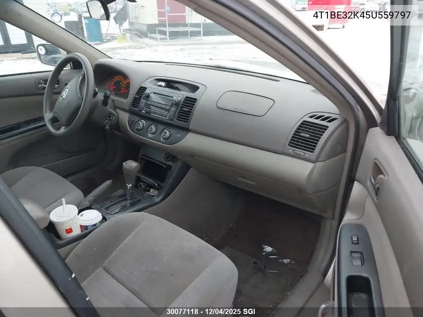 4T1BE32K45U559797 2005 Toyota Camry Le/Xle/Se