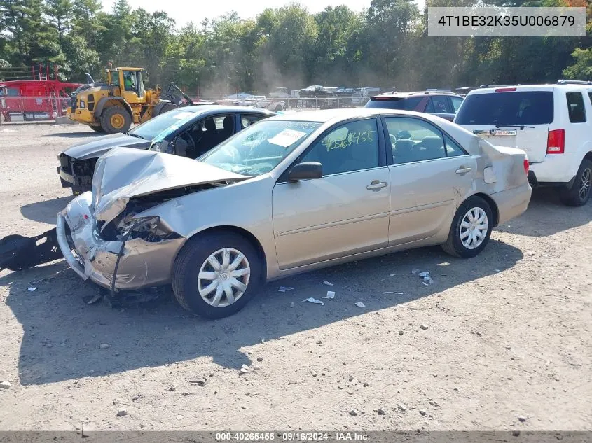 4T1BE32K35U006879 2005 Toyota Camry Le