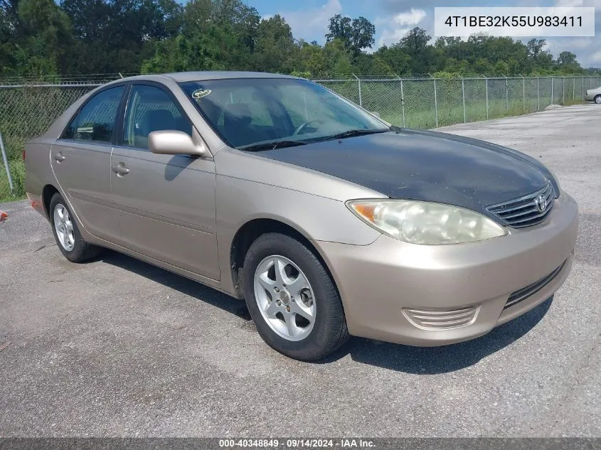 4T1BE32K55U983411 2005 Toyota Camry Le/Xle/Se