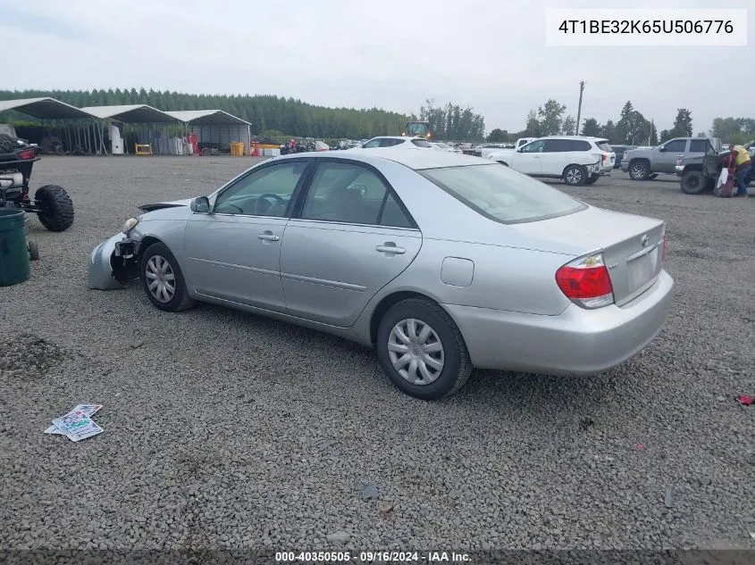 4T1BE32K65U506776 2005 Toyota Camry Le/Xle/Se