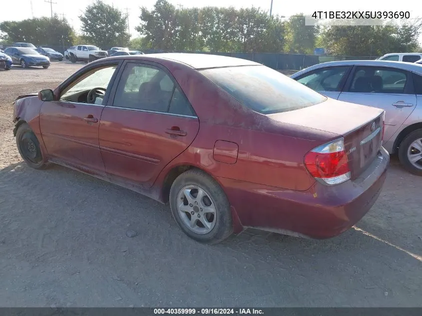 4T1BE32KX5U393690 2005 Toyota Camry Le