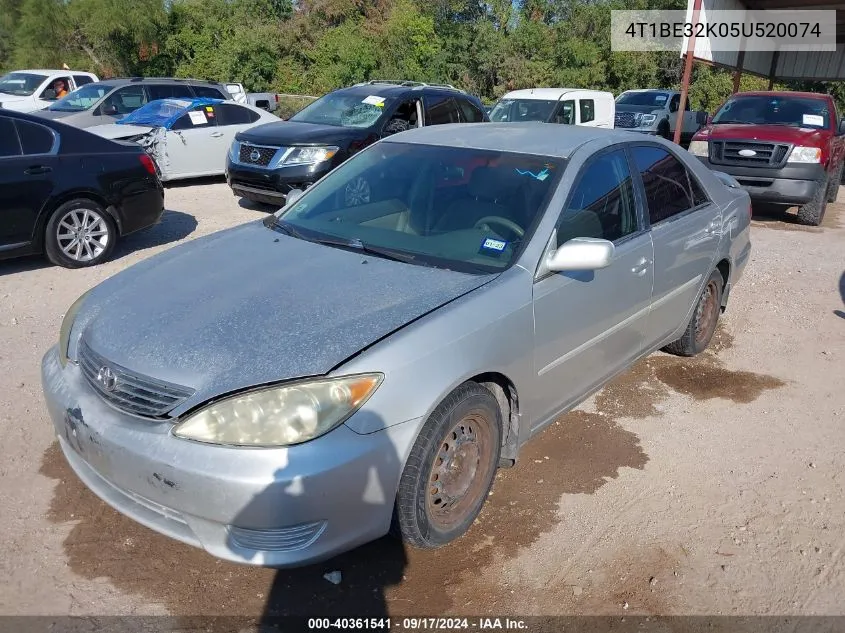 4T1BE32K05U520074 2005 Toyota Camry Le