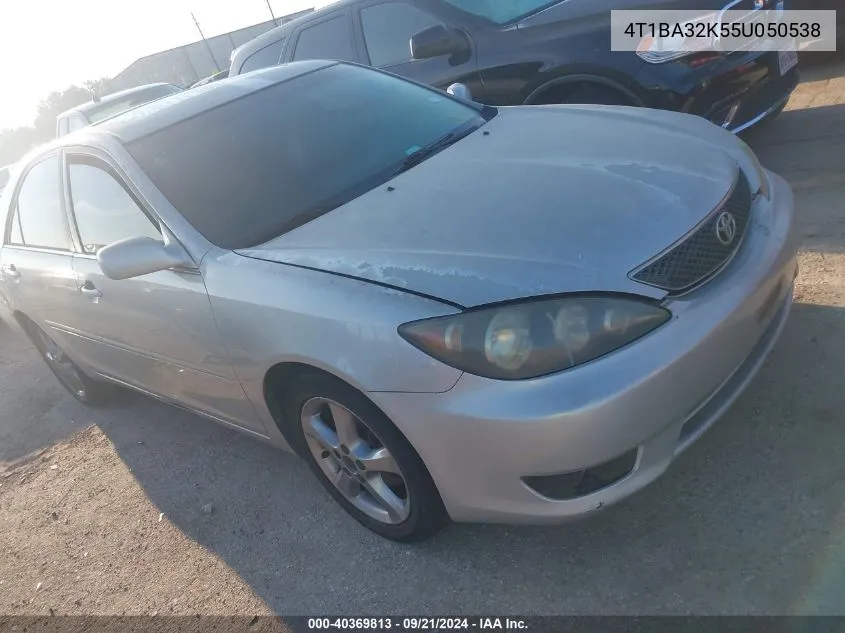 4T1BA32K55U050538 2005 Toyota Camry Se V6