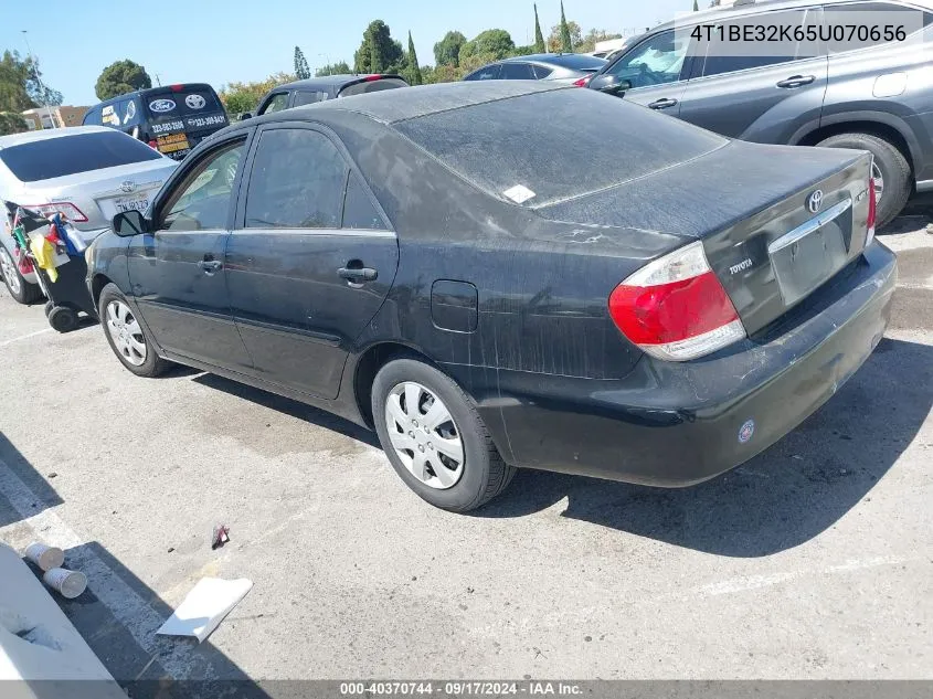 4T1BE32K65U070656 2005 Toyota Camry Le